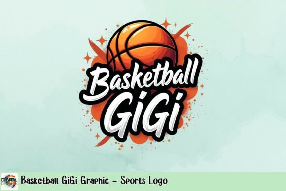 Basketball GiGi Graphic - Sports Logo: Elevating Your Team Identity