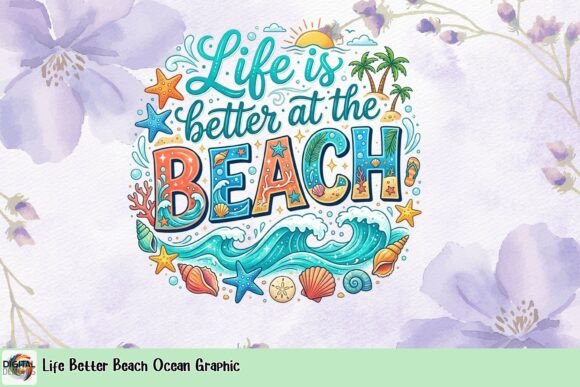 Evaluating the Life Better Beach Ocean Graphic for Creative Projects