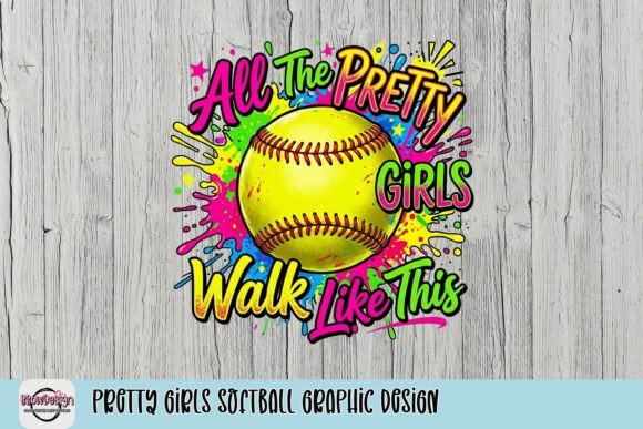 Pretty Girls Softball Graphic Design Guide
