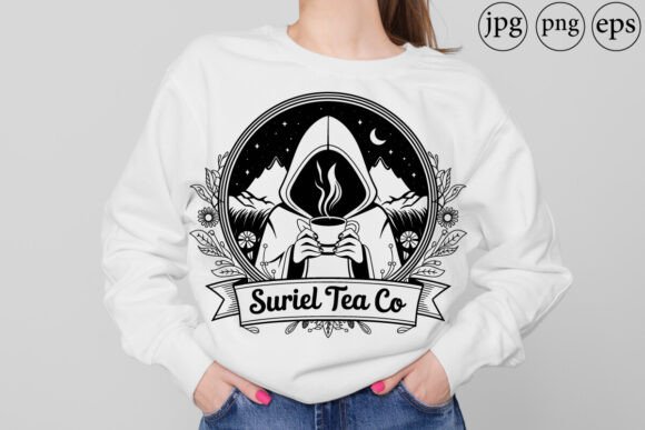 Suriel Tea Co Graphic: A Comprehensive Guide to Celestial Bookish Design Assets